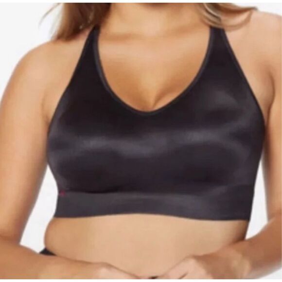 Ruby Ribbon Pin Up Racerback Demi Black Nwt Size 32 - Picture 1 of 5